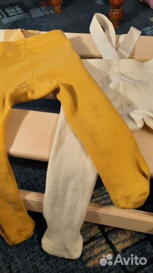 Колготки на подтяжках 62-74