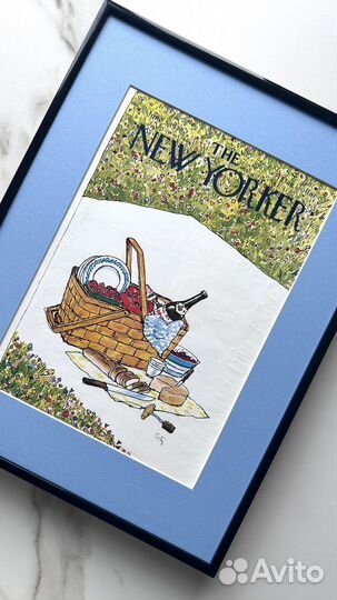 Постер из обложки The New Yorker 5 июня 1978