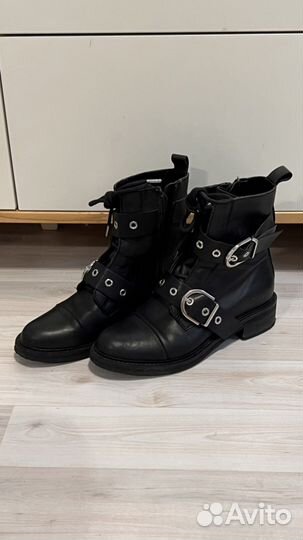 Ботинки натуральная кожа 39