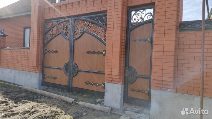 Кованные ворота