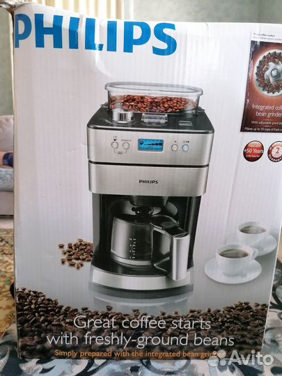 Кофемашина philips новая