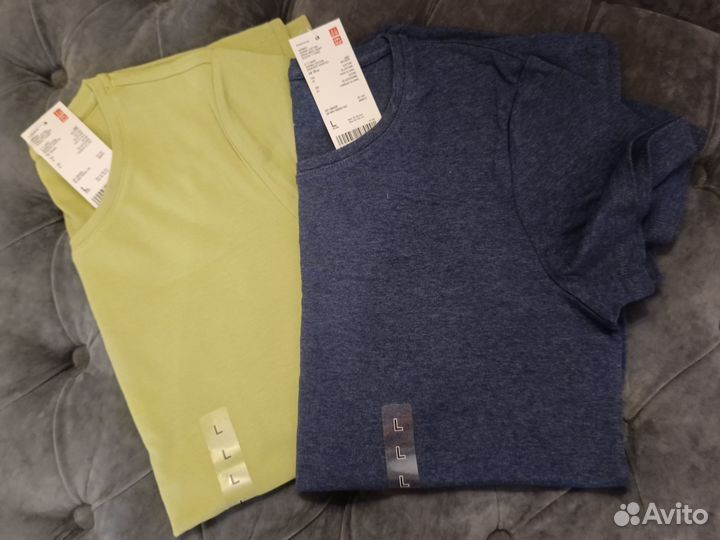 Футболка женская тм Uniqlo размер L, М(с биркой)