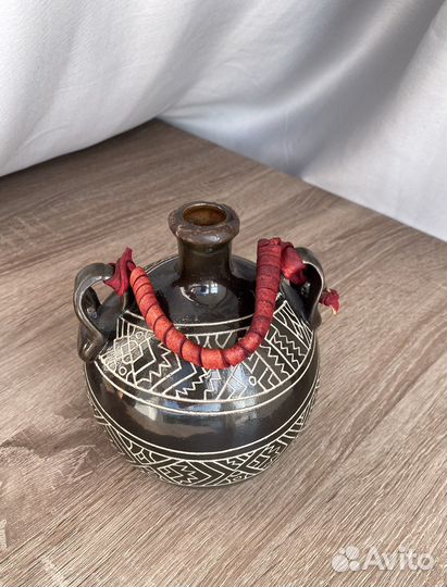 Бутылка керамическая