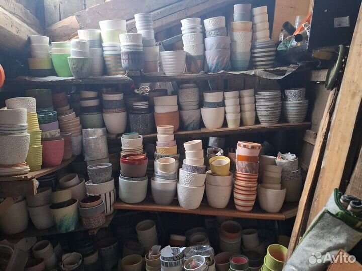 Керамические горшки