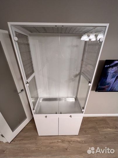 Клетка витрина для шиншиллы