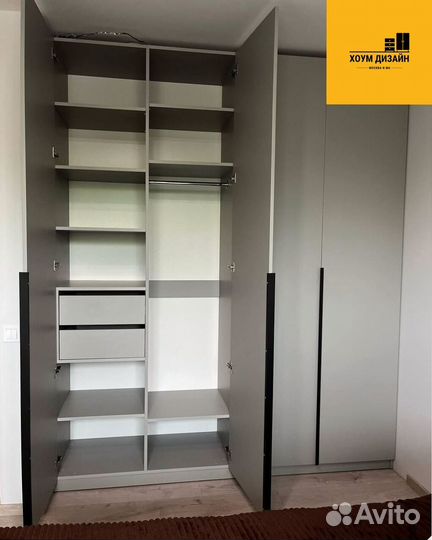 Шкаф распашной как икея