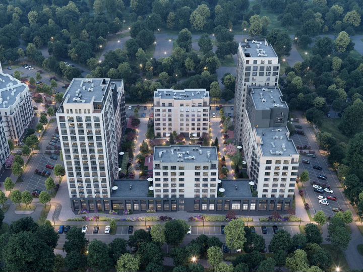 2-к. квартира, 57,8 м², 2/18 эт.