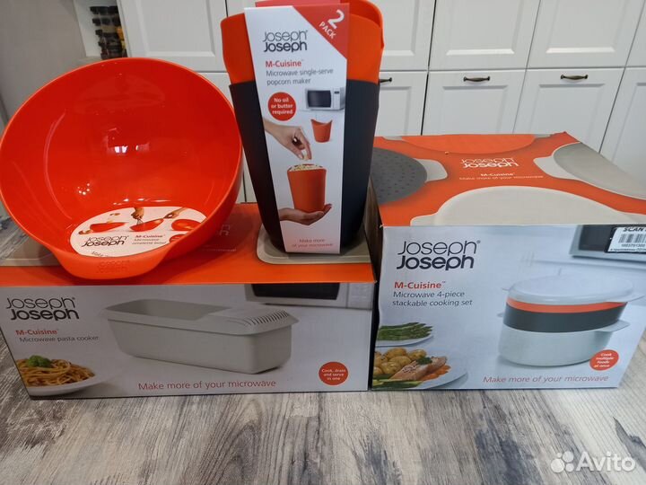 Пароварка для микроволновки M-Cusine Joseph Joseph