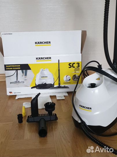 Аренда парогенератора kercher sc3 для химчистки