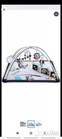 Развивающий коврик tiny love день и ночь