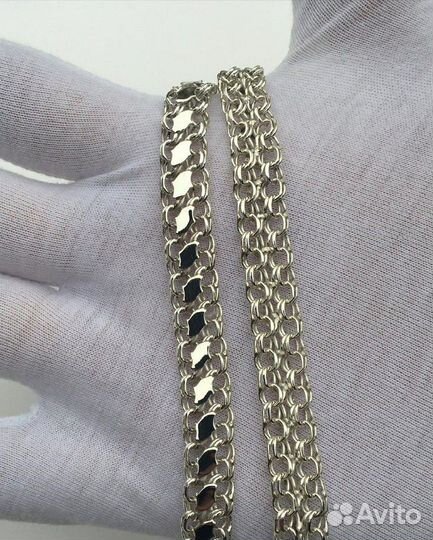 Серебряное колье