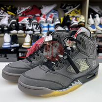 Nike Air jordan 5 retro x off white