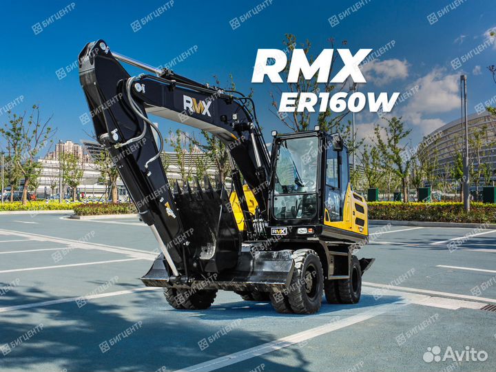 Колёсный экскаватор Runmax ER160W, 2023