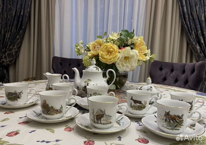 Чайный сервиз фарфор