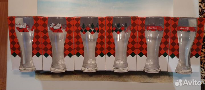 Бокалы Кока Кола Новые