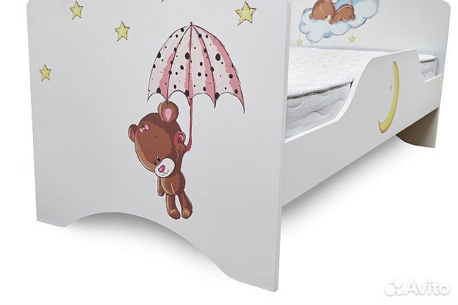 Детская кровать с матрасом бу