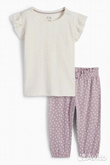 Комплект для девочки 62 68 C&A