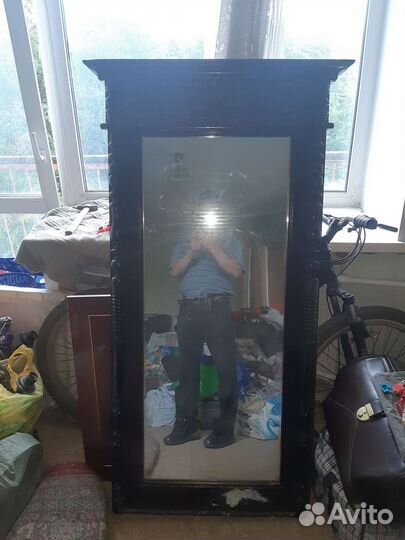 Зеркало старинное напольное