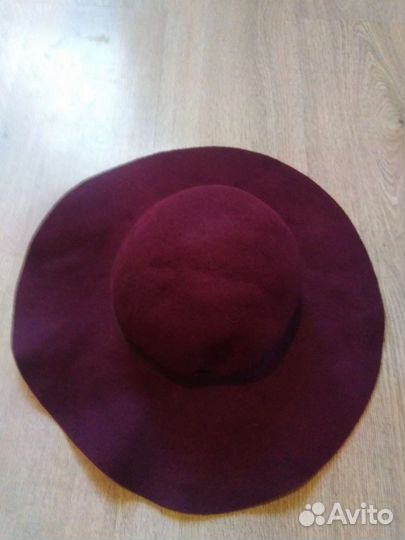 Шляпа с широкими полями Top Shop шерсть