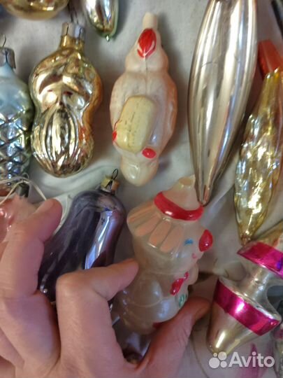 Елочные игрушки СССР