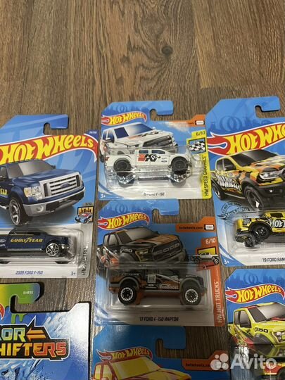 Hot Wheels Ford F-150 / Raptor сет 9 шт