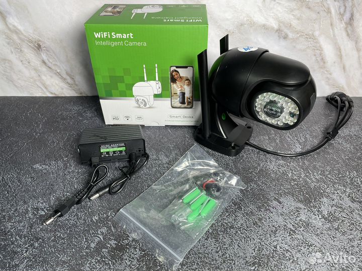 Камера видео наблюденмя 4G уличная новая