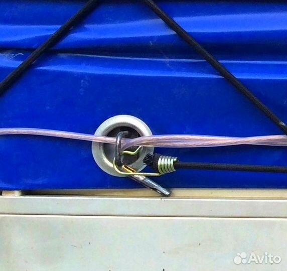 TIR скобы, люверсы, трос для полуприцепа