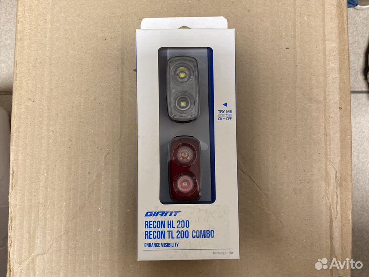 Набор фонарей велосипедных Giant