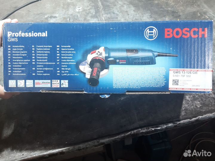 Ушм bosch GWS 13 125 CE