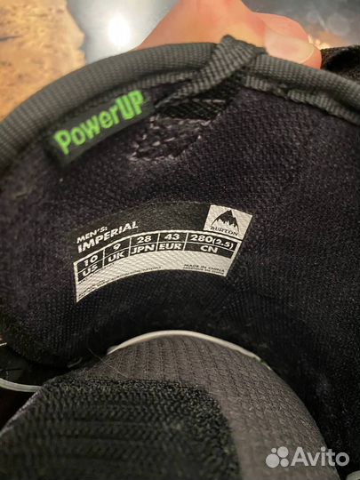 Сноубордические ботинки Burton Imperial 43