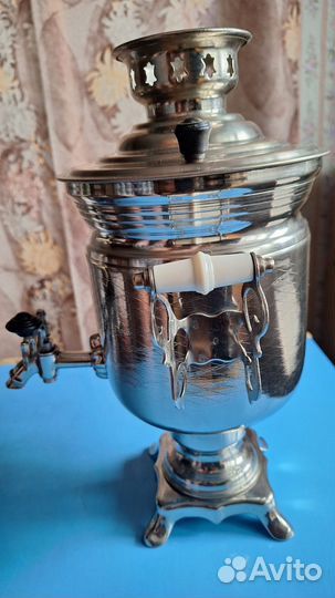 Самовар тульский электрический СССР б/у