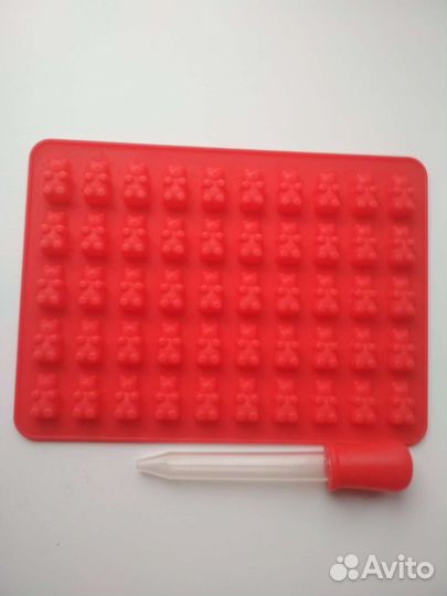 Форма для мармеладных мишек