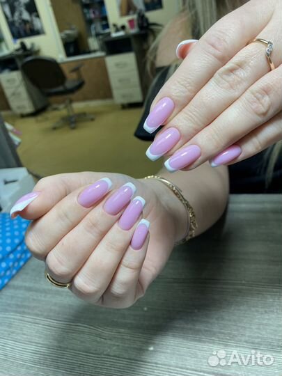 Маникюр с покрытием гель лак
