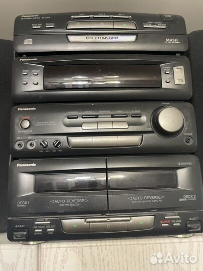 Музыкальный центр panasonic sa ch 73 stereo system