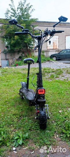 Электросамокат White Siberia nerpa Black edition