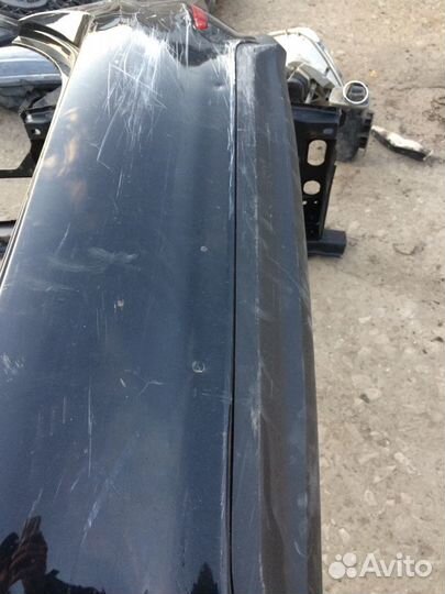 Задний бампер hyundai solaris 2 цвет чёрный