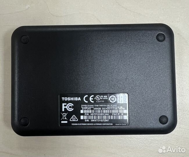Внешний жесткий диск Toshiba 500 гб/ бронь