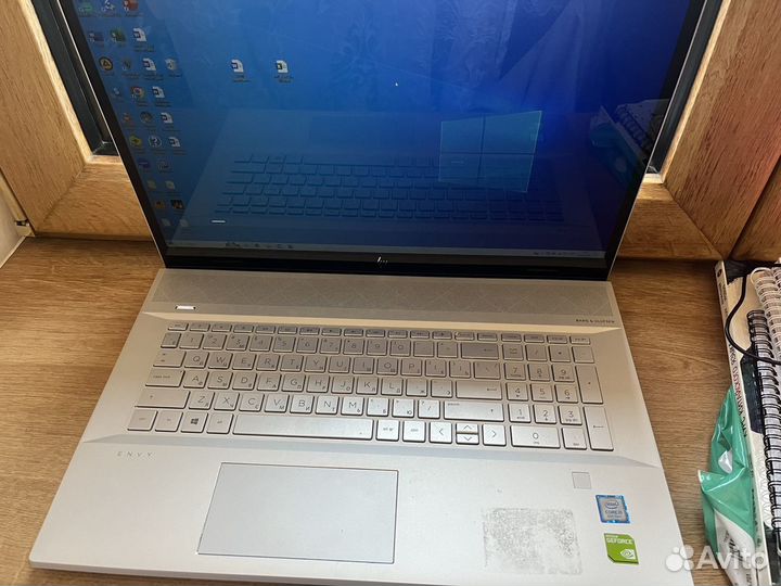 Ноутбук HP Envy 17 ce0000ur 1000гб+128ssd