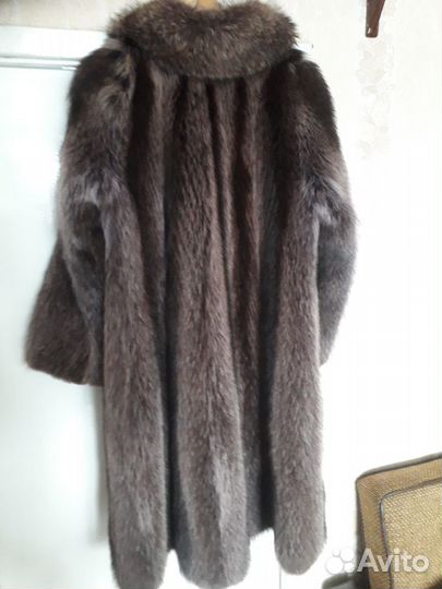 Шуба из енота