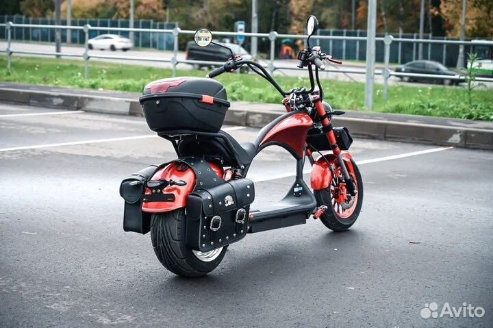 Электроскутер White Siberia