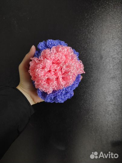 Мочалка ручной работы