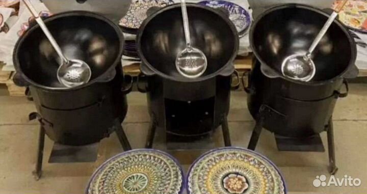 Kазан чугунный 16 литpов