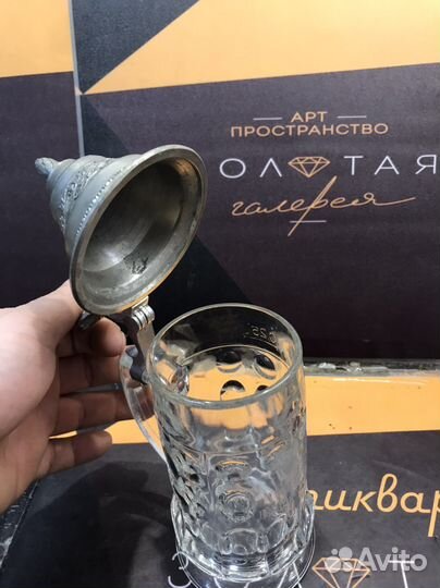 Старинная пивная кружка Германия 0.25 к