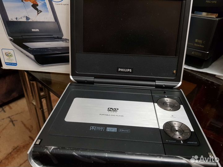 Dvd Philips.Портативный видеопроигрыватель