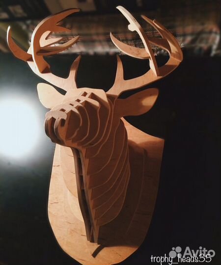 Голова оленя (для дома,подарок и др.)