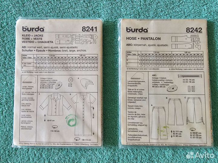 Выкройки Burda