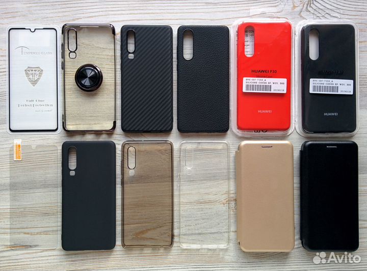 На Huawei P30 стекло чехол поклейка