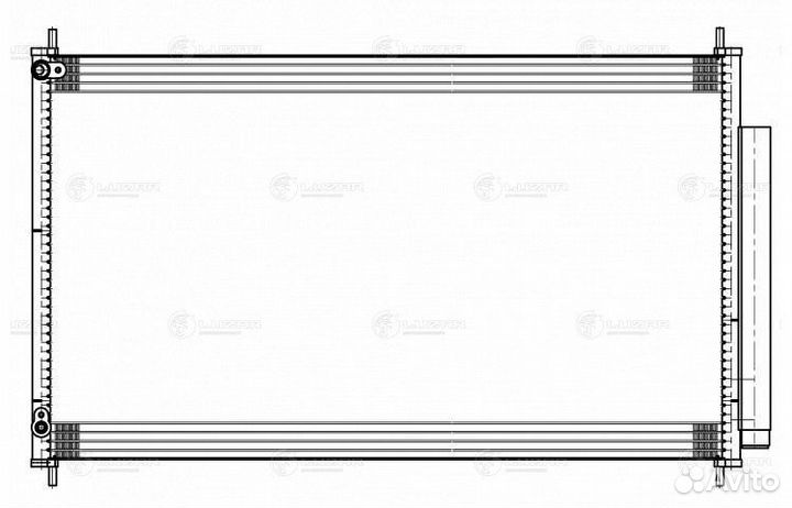 Радиатор кондиционера Honda Pilot 2