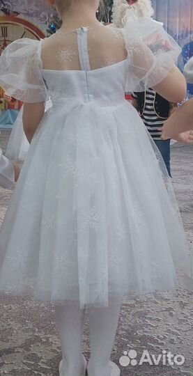 Нарядное платье для девочки 122 128