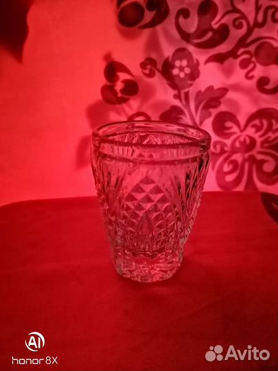 Хрустальные рюмки на ножке СССР